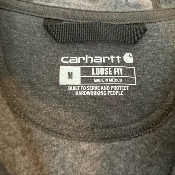 Carhartt Zipped Hoodie Size Medium - Picture 4 of 6